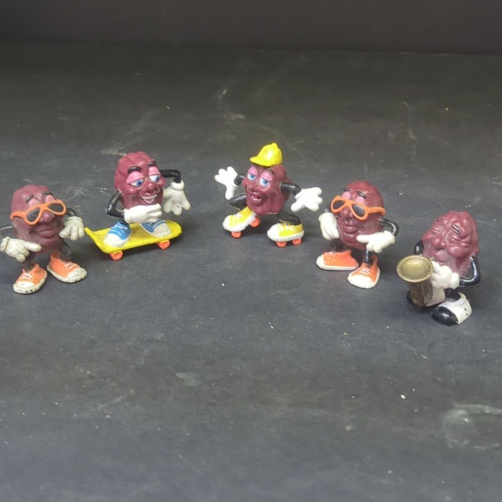 1987 CALRAB CALIFORNIA RAISINS BANK SUN-MAID sunmaid & ADVERTISING FIGUREs - Picture 6 of 8